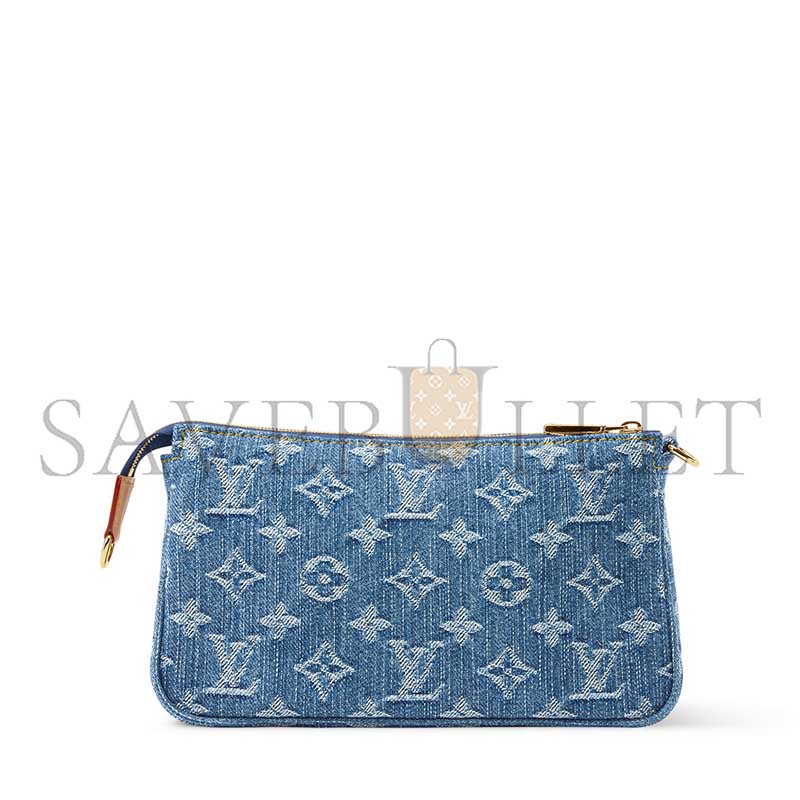 LOUIS VUITTON MASTER DENIM POCHETTE ACCESSOIRE CARGO M27602 (23.5*14*3cm) 